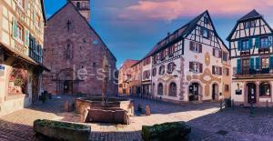 Les Toits du Tonnelier - 64 m2 - situation plein centre médiéval - sauna - 2 garages à Kaysersberg