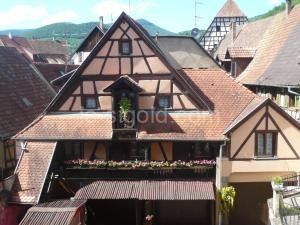 le Seigle, la cour des Meuniers à Kaysersberg